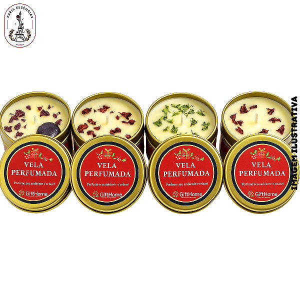 Vela Aromática Natalina na Lata - (UN)