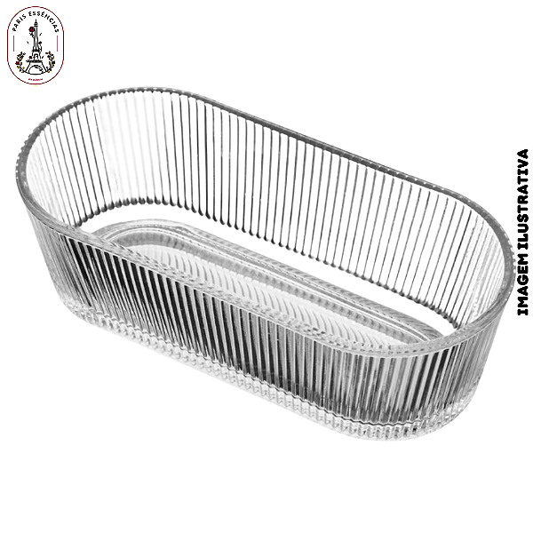 Petisqueira Decorativa Riscada - (UN)