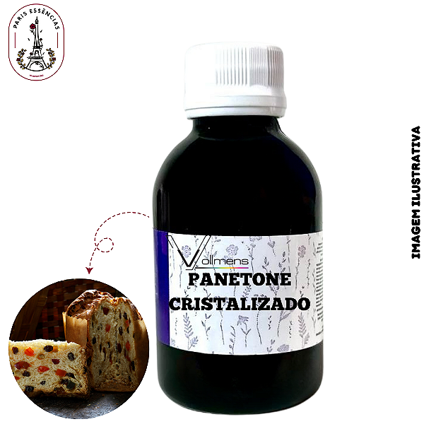 Essência para Vela Panetone Cristalizado Vollmens (100ml)