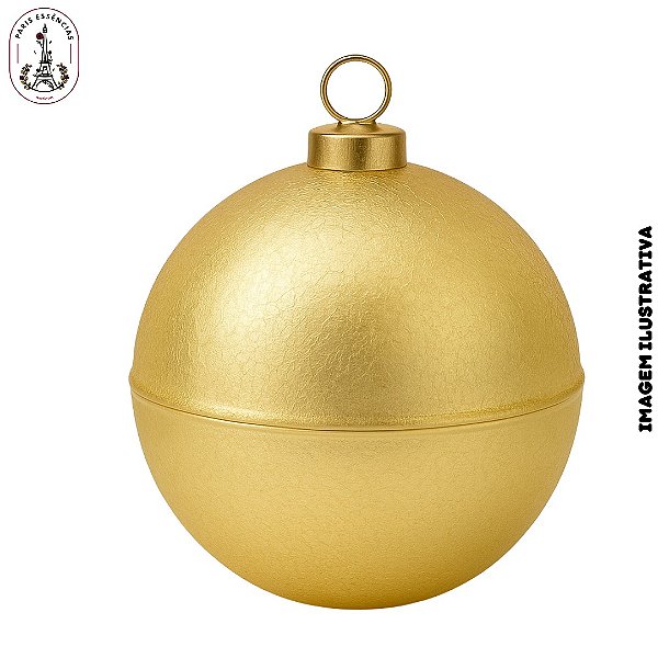 Bomboniere Luxo Brilho Ouro - 10,7cm (un)