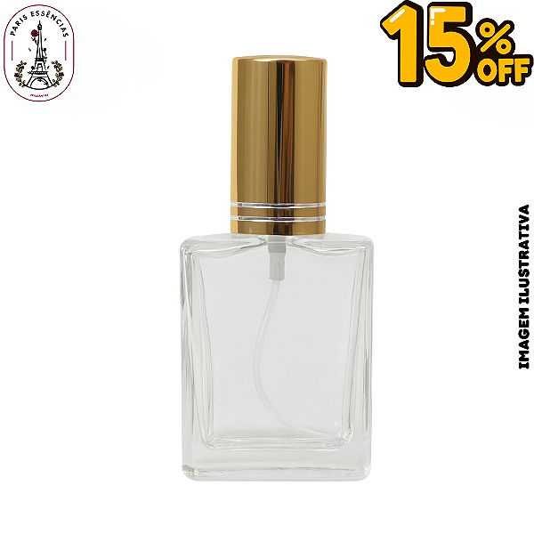 Kit 10 Porta Perfume em Vidro - 15ml