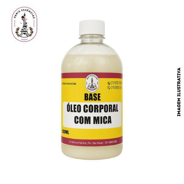 Base para Óleo Corporal com Mica - 500ml
