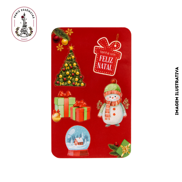 Cartela de Adesivo Natalino mod.1