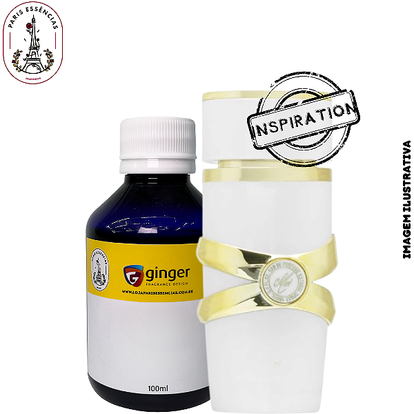 Essência Perfumaria fina Ginger Árabe White Mermaid (F) - 100ml