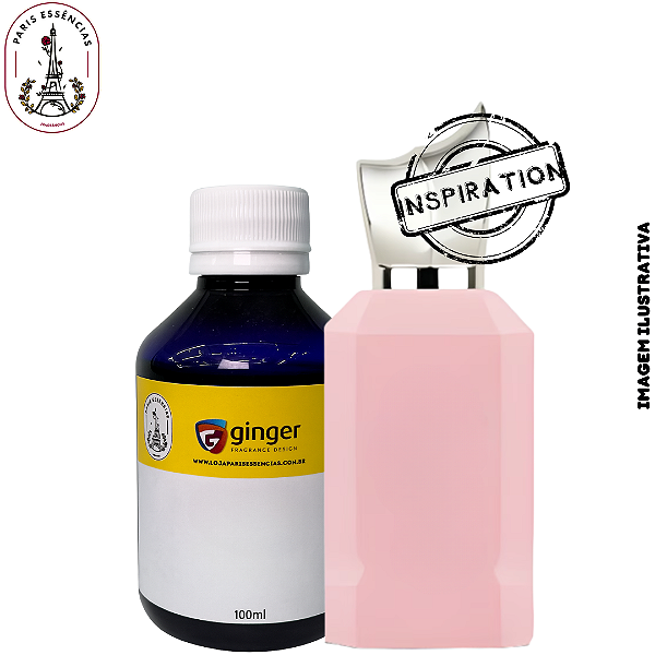 Essência Perfumaria fina Ginger Árabe Poetry Bloom (F) - 100ml