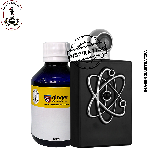 Essência Perfumaria fina Ginger Árabe Silver Treasure (M) - 100ml