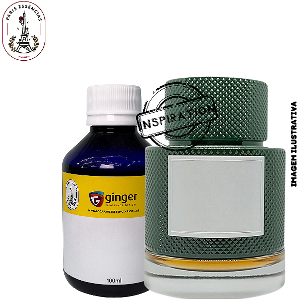 Essência Perfumaria fina Ginger Árabe Black Law Intense (M) - 100ml