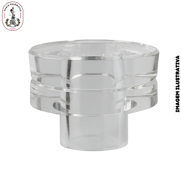 Sobretampa Cristal Oval - UP LOCK B-15MM