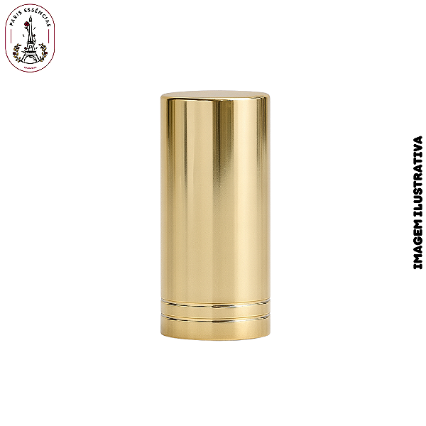 Sobretampa Dourada Cilíndrica - RECRAVE B-15MM