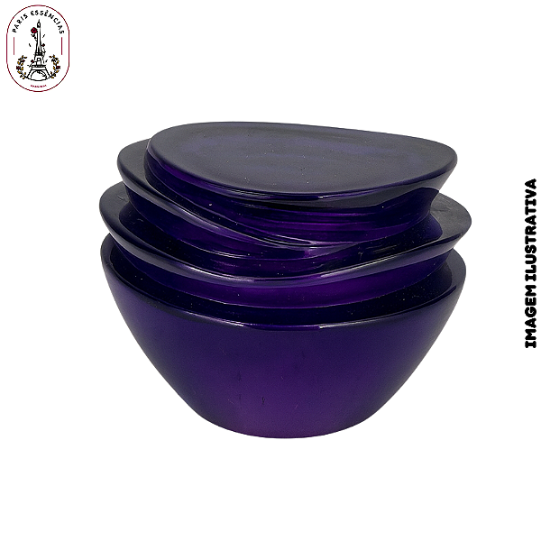 Sobretampa Cristal Roxa - UP LOCK B-15MM