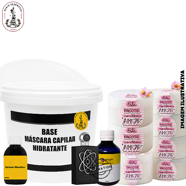 Kit Base Máscara Capilar Hidratante