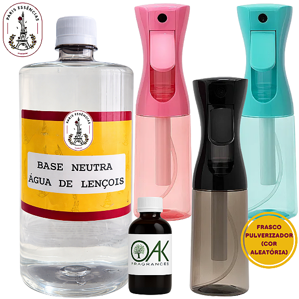 Kit Água de Lençóis Premium - 5 Pulverizador