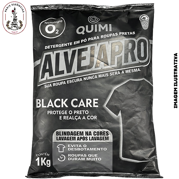 Detergente em Pó p/ Roupas Pretas - Alvejapro 1KG