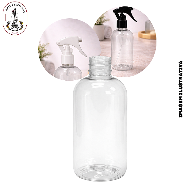 Frasco 250ml Pet Cilíndrico Sem Tampa Rosca 24/410 (UN)