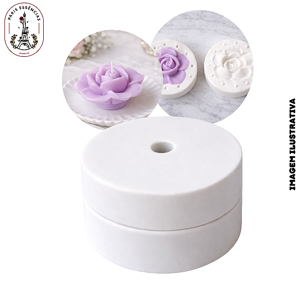 Molde De Silicone Flor do Amor P - 1 Cavidade (UN)