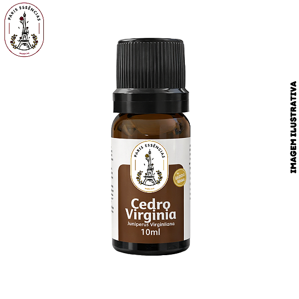 Óleo Essencial Cedro Virginia Paris - 10ml
