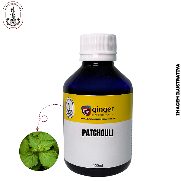 Essência Patchouli Ginger - 100ml