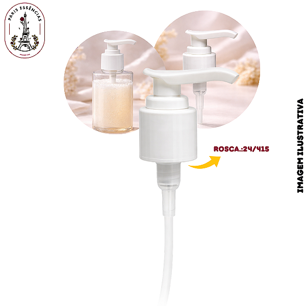 Válvula Saboneteira Branca Lisa - R.24/415