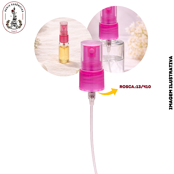 Válvula Spray Rosa Riscada R.:13/410 - (UN)