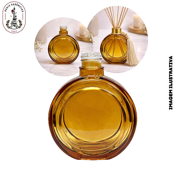 Vidro Lunaire 200ml Chapanhe - Rosca 28/410 (UN)