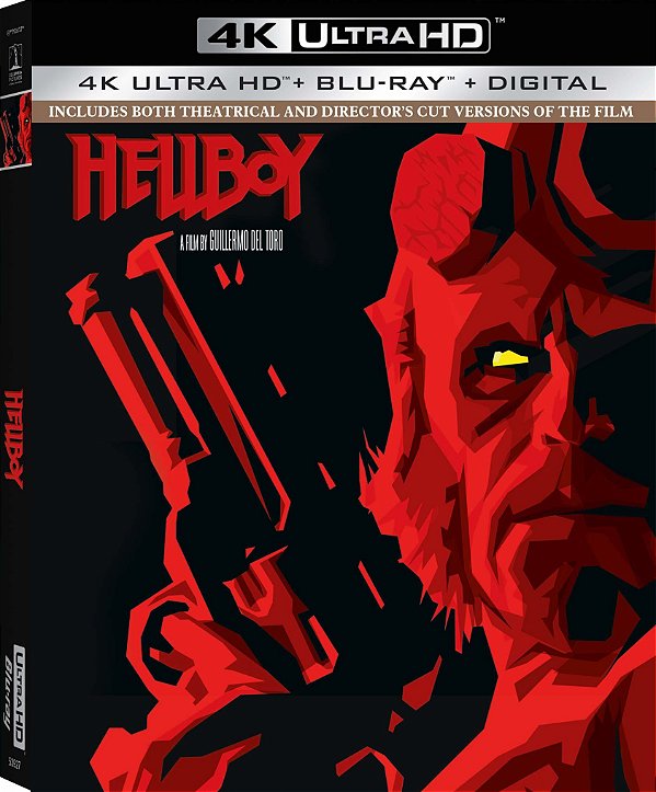 Hellboy [4K UHD + Blu-ray, 2004] Dublado Legendado - Pré-venda