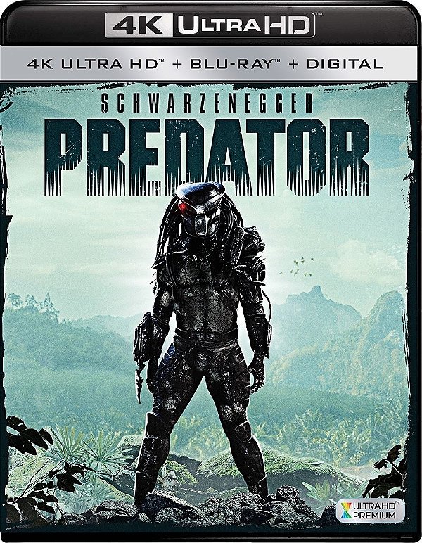 Predador 4K UHD + Blu-ray Dublado e Legendado