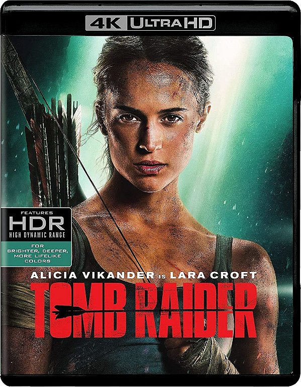 Tomb Raider: A Origem (4K UHD + Blu-ray, 2018) Dublado Legendado