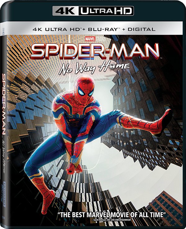 Homem-Aranha: Sem Volta para Casa (4K UHD + Blu-ray, 2021) Dublado Legendado