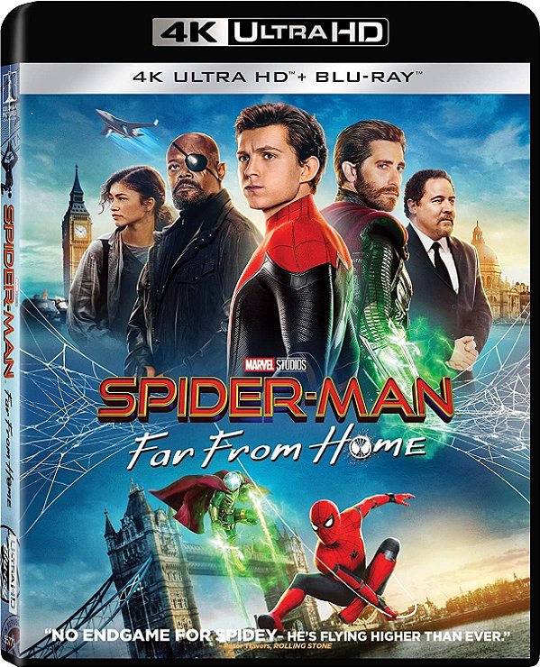 Homem-Aranha: Longe de Casa (4K UHD + Blu-ray, 2019) Dublado Legendado