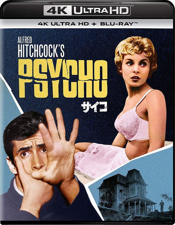 Psicose (4K UHD + Blu-ray, 1960) Dublado Legendado