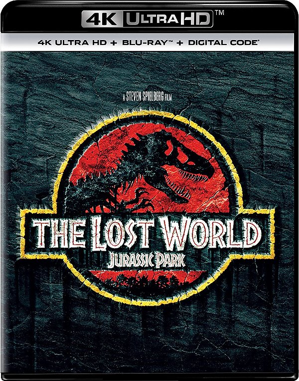 O Mundo Perdido: Jurassic Park (4K UHD + Blu-ray, 1997) Dublado Legendado
