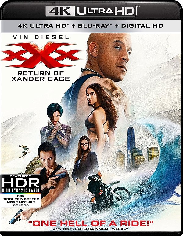 xXx: Reativado (4K UHD + Blu-ray, 2017) Dublado Legendado