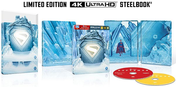 Superman - Steelbook [4K UHD + Blu-ray, 2025] - Pré-venda