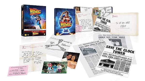 De Volta para o Futuro - Edição Limitada de Colecionador [4K UHD + Blu-ray Remasterizado + Blu-ray Bônus, 1985] - Pré-venda
