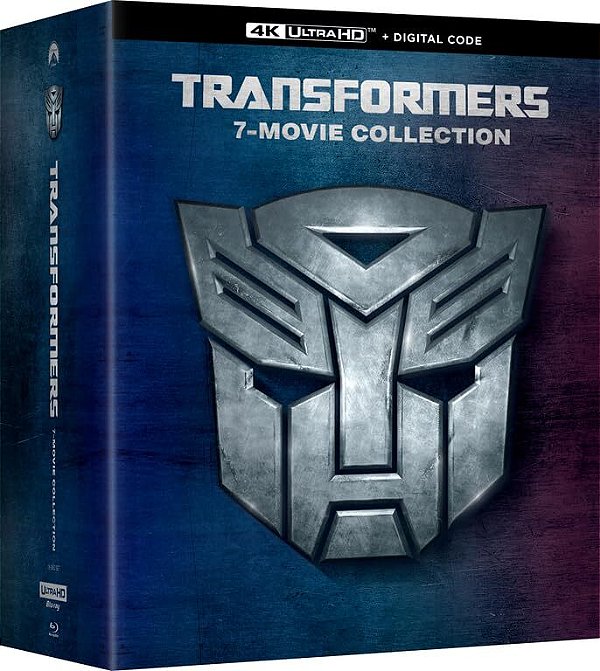 Transformers - Coleção 7 Filmes [4K UHD + Blu-ray, 2007-2023] Dublado Legendado - Pré-venda