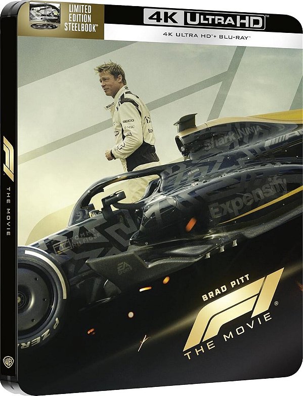 F1: O Filme - Steelbook [4K UHD + Blu-ray] - Pré-venda