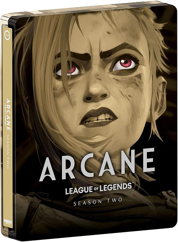 Arcane: 2ª Temporada - Steelbook [4K UHD, 2024] Dublado Legendado - Pré-venda