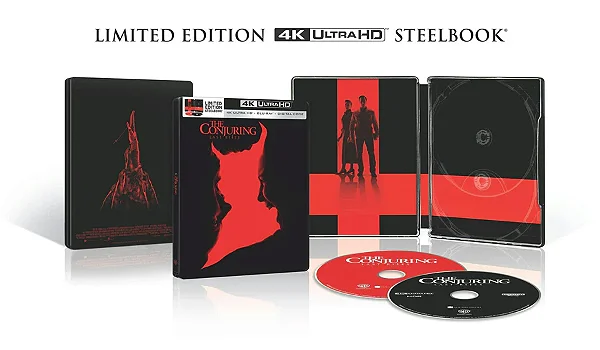 Invocação do Mal 4: O Último Ritual - Steelbook [4K UHD + Blu-ray, 2025] - Pré-venda
