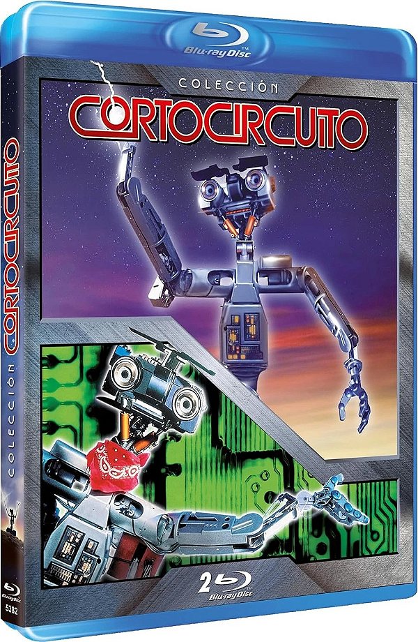 Um Robô em Curto Circuito - Coleção 2 Filmes (Blu-ray, 1986-1988) Dublado Legendado