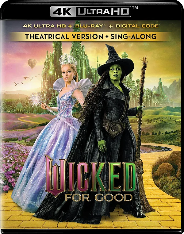 Wicked: Parte II [4K UHD + Blu-ray, 2025] - Pré-venda