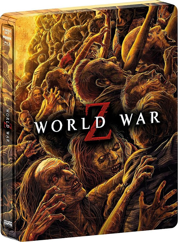 Guerra Mundial Z - Steelbook [4K UHD + Blu-ray, 2013] - Pré-venda