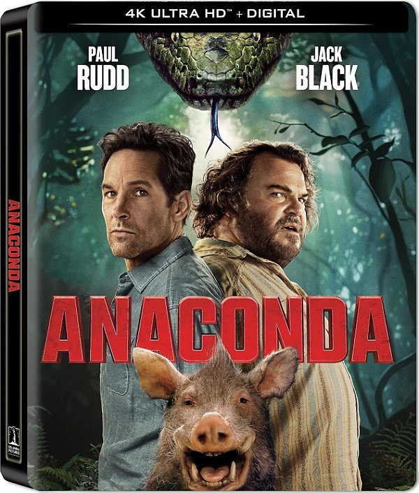 Anaconda - Steelbook [4K UHD, 2025] - Pré-venda