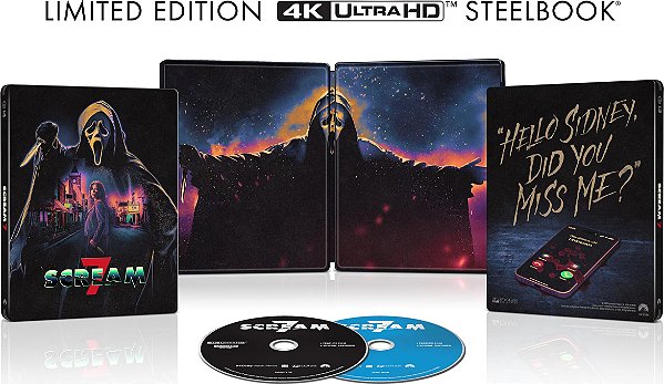 Pânico 7 - Steelbook [4K UHD + Blu-ray, 2026] - Pré-venda