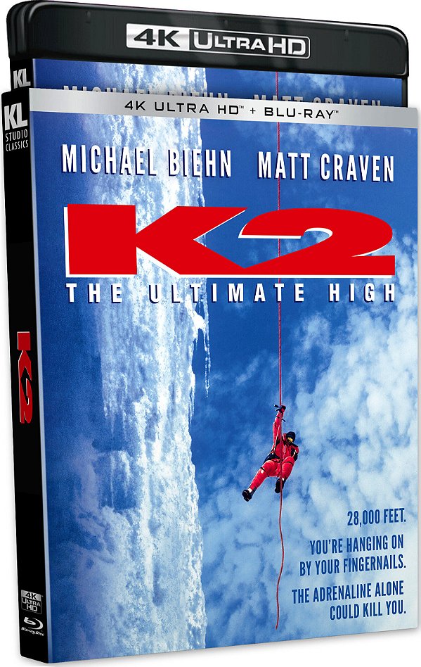 K2: A Montanha da Morte [4K UHD + Blu-ray, 1991] - Pré-venda