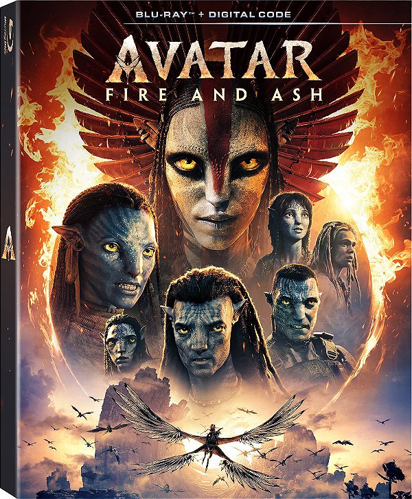 Avatar: Fogo e Cinzas [Blu-ray, 2025] - Pré-venda