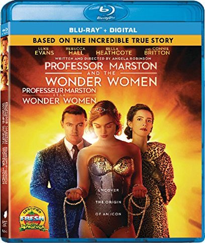 Professor Marston e as Mulheres Maravilhas (Blu-ray, 2017) Dublado Legendado