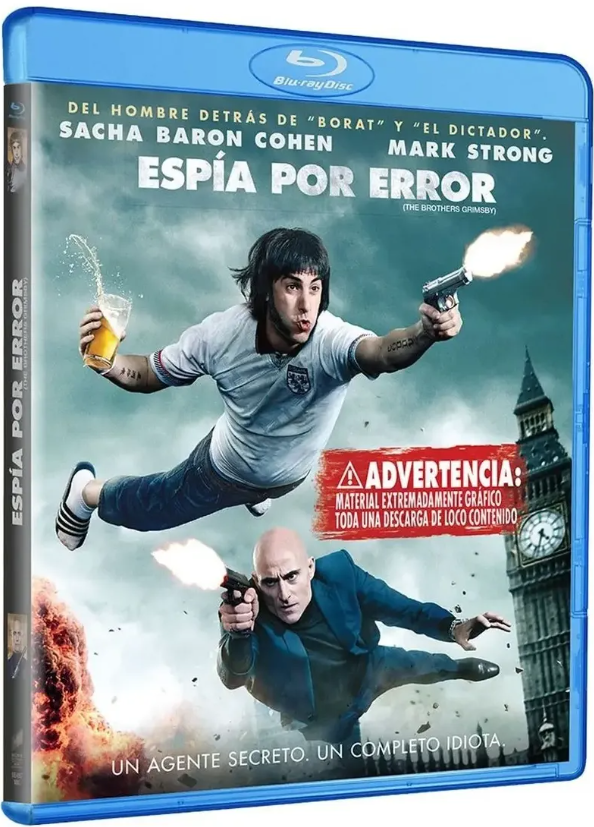 Irmão de Espião (Blu-ray, 2016) Dublado Legendado #raro