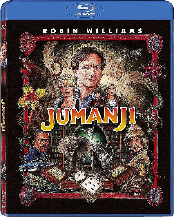 Jumanji (Blu-ray Remasterizado, 1995) Dublado Legendado