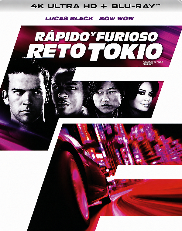 Velozes e Furiosos 3: Desafio em Tóquio (4K UHD + Blu-ray, 2006) Dublado Legendado #raro