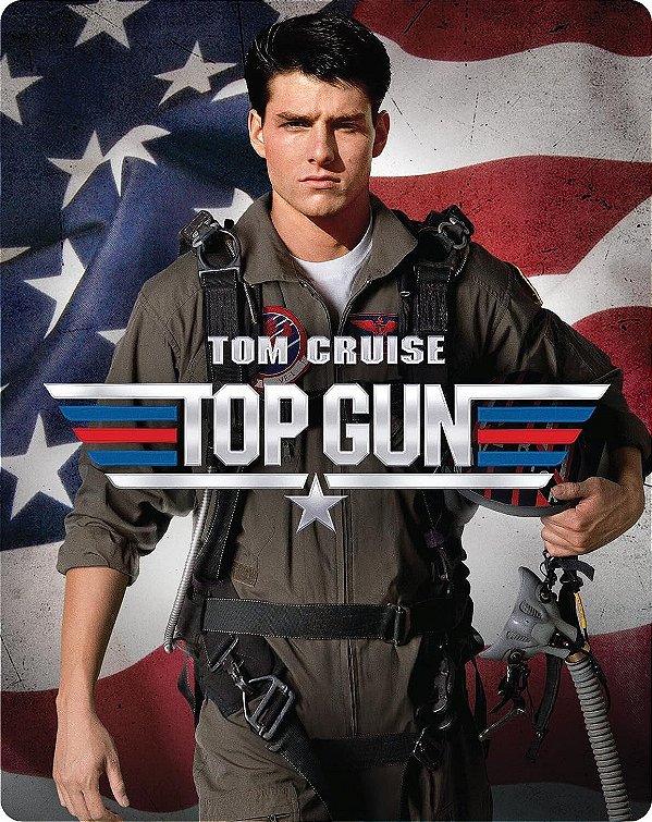Top Gun - Steelbook [4K UHD + Blu-ray Remasterizado, 1986] Dublado Legendado - Pré-venda